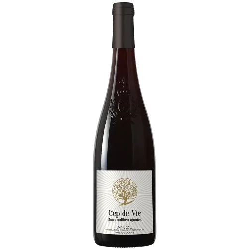 Anjou AOC Rouge - Cep de Vie - Sans sulfites ajoutés