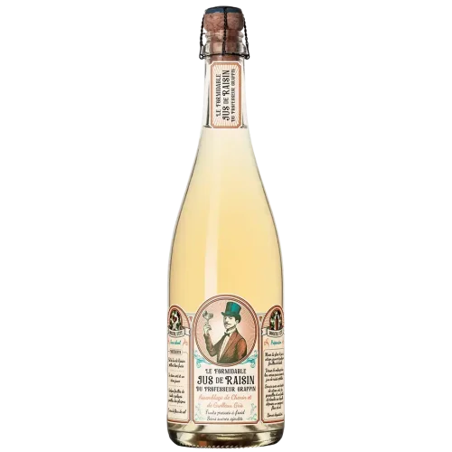 Jus de Raisin Blanc - Effervescent - Professeur Grappin - Sans-Alcool