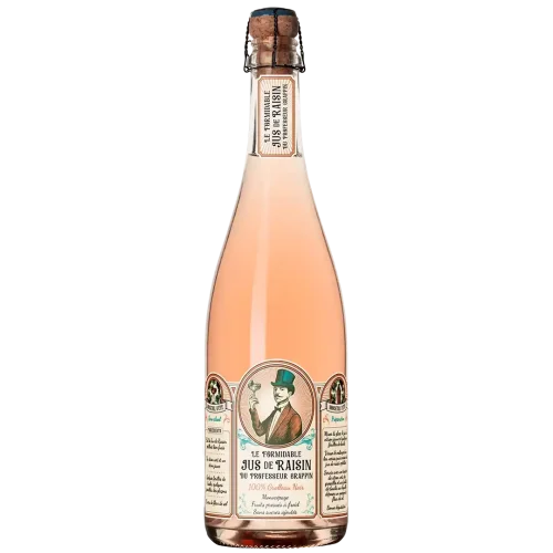 Jus de Raisin Rosé - Effervescent - Professeur Grappin - Sans-Alcool