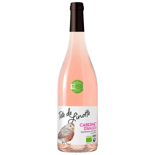 Cabernet d'Anjou AOC - Tête de Linotte - Vin Rosé